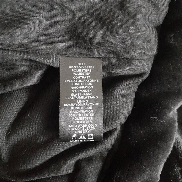 Anthropologie Sunday In Brooklyn Women's S Kelyn Cozy Black Hooded Pullover - Picture 8 of 11